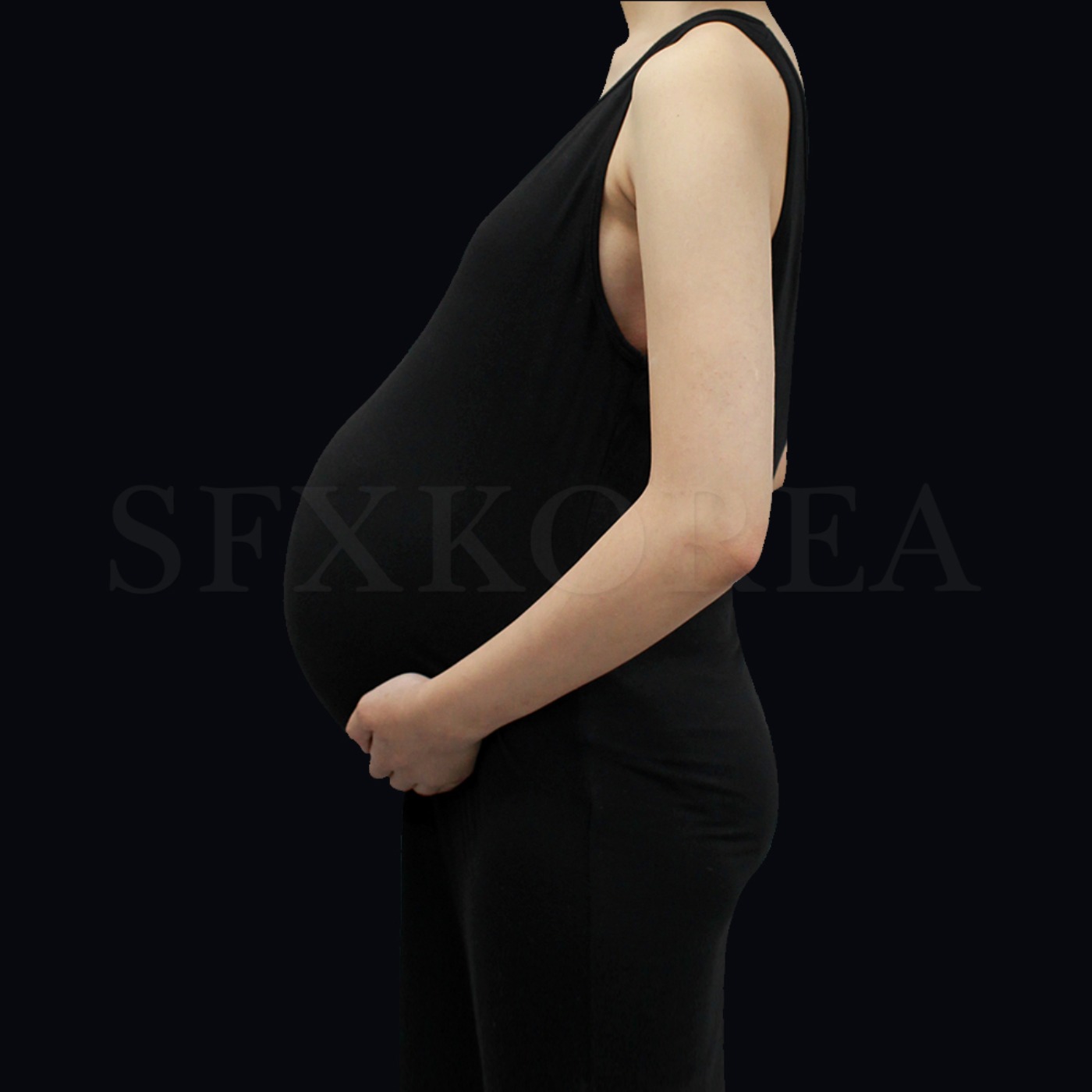 임산부 배 모형(9~10개월)