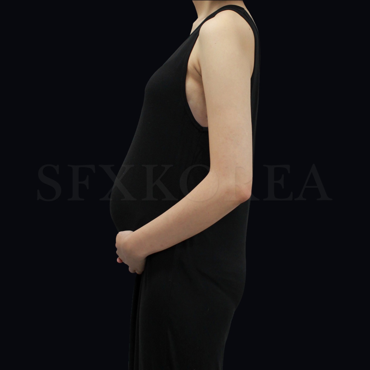 임산부 배 모형(4~5개월)